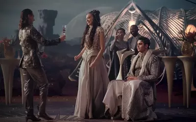 Star Trek: Starfleet Academy's Wedding Attire Draws Inspiration from Alexander McQueen and Marine Structures