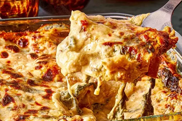 Autumnal Pumpkin Lasagna with Sage and Fontina Béchamel