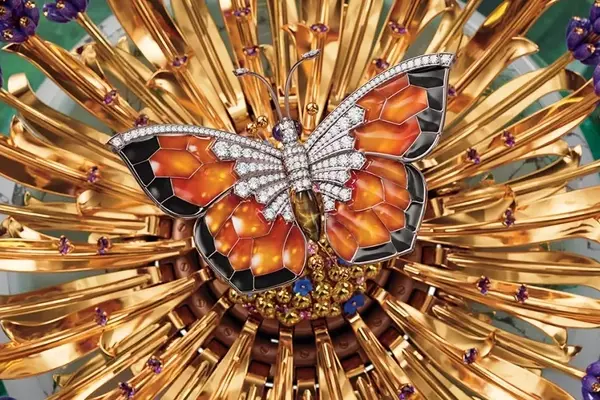 Unveiling Van Cleef & Arpels' Lavande Automaton Clock: A Masterpiece of Time and Artistry