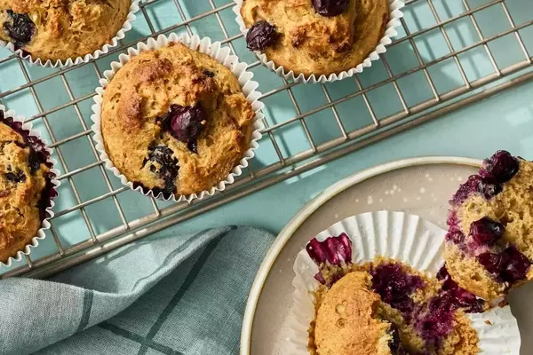 Delectable Blueberry Muffins with Natural Sweetness