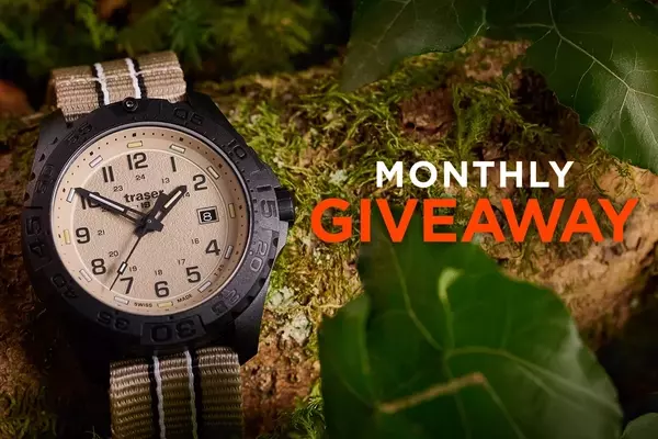 Traser P96 OdP Sand Watch Giveaway: A New Year, A New Timepiece