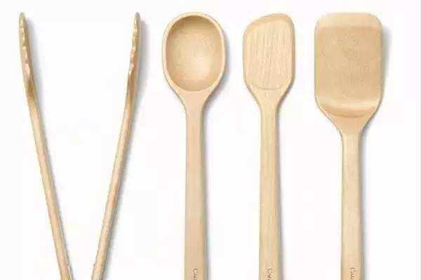 Caraway's Mini Birch Utensil Set: A Kitchen Essential