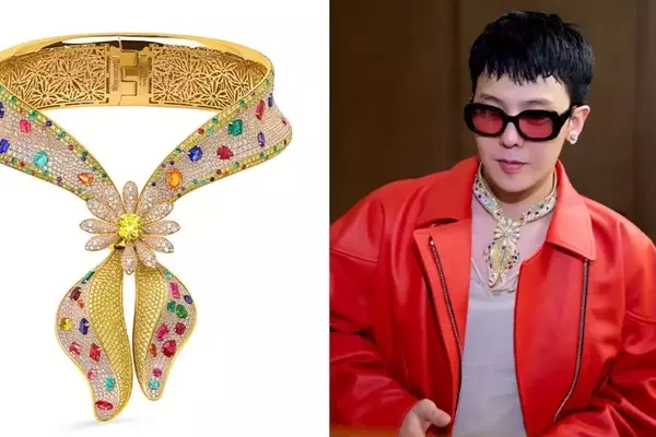 G-Dragon's Custom Jacob & Co. Bandana Necklace: A Dazzling Display of Style
