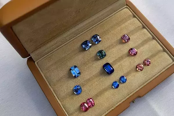 Exploring Vibrant Gemstone Trends at a West Hollywood Showcase