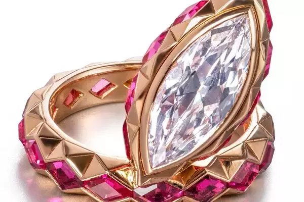 Cora Sheibani's Disco Ring: A Masterpiece of Diamond Design