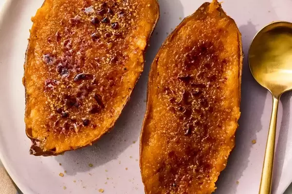 Delectable Cinnamon-Crusted Sweet Potatoes: A Fiber-Rich Side Dish