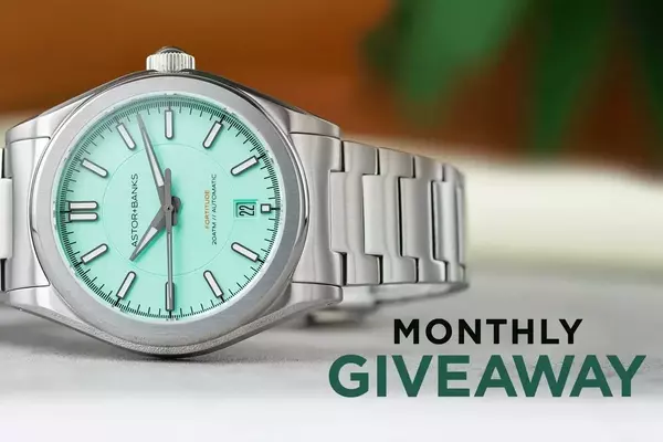 Astor+Banks Fortitude Pro Mint Green Watch Giveaway Concludes with Winner Announcement