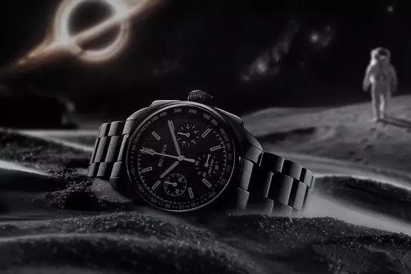 Bulova Unveils Limited Edition 'Lunar Pilot Black Hole' Watch: A Tribute to Space History