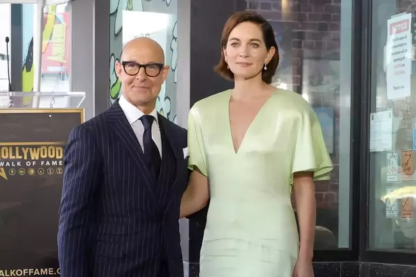 Stanley Tucci reflects on his marriage to Felicity Blunt, bridging a 21-year age difference