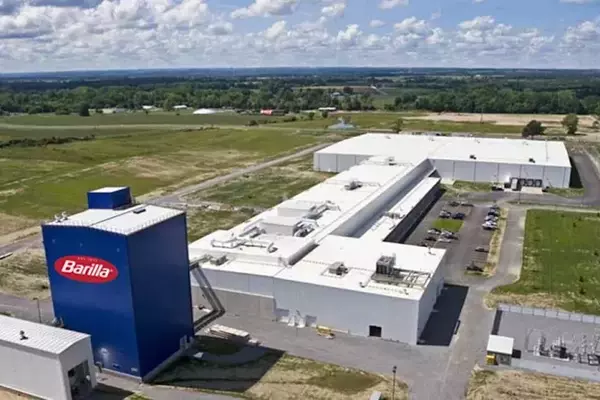 Barilla Expands US Pasta Production Facility