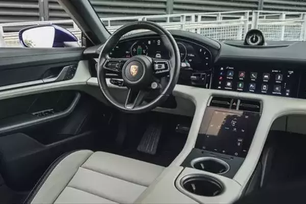 2025 Porsche Taycan 4: A Look Inside the Refined Electric Sedan