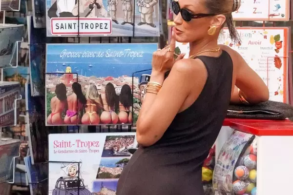 Bella Hadid's Post-Cannes Style Evolution in Saint-Tropez