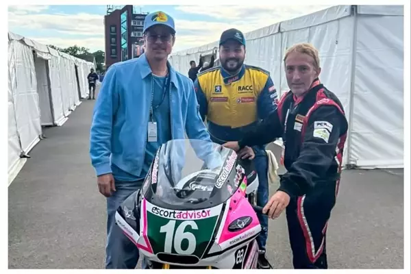 Brad Pitt's 'Isle of Man' Film Production Begins Amidst Motorcycle Race Spectacle