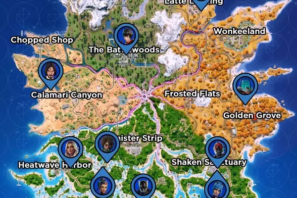 Uncovering Character and Specialist Locations in Fortnite Chapter 7 Season 3