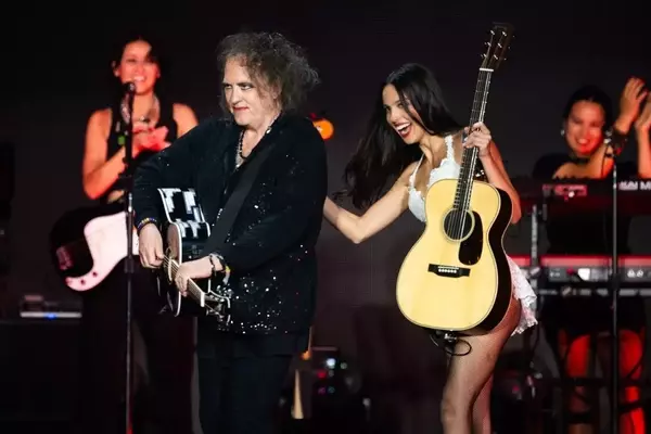 Olivia Rodrigo Unveils Album Duet with The Cure's Robert Smith at Primavera Sound