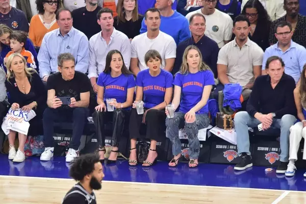 Taylor Swift's 'Stevie Knicks' Shirt Steals the Show at NBA Finals