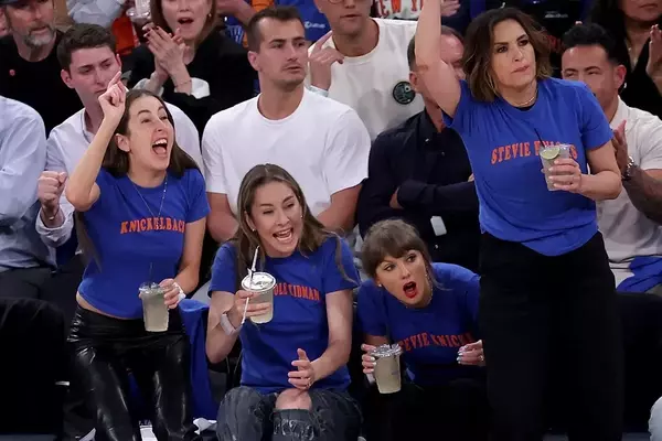 Celebrities' Custom Knicks Shirts Go Viral at NBA Finals