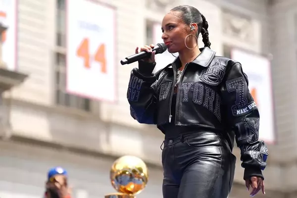 Alicia Keys' Performance at Knicks Championship Parade