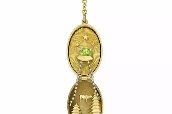 Kimberly Doyle's UFO Pocket Pal Pendant: A Whimsical Journey to the 90s
