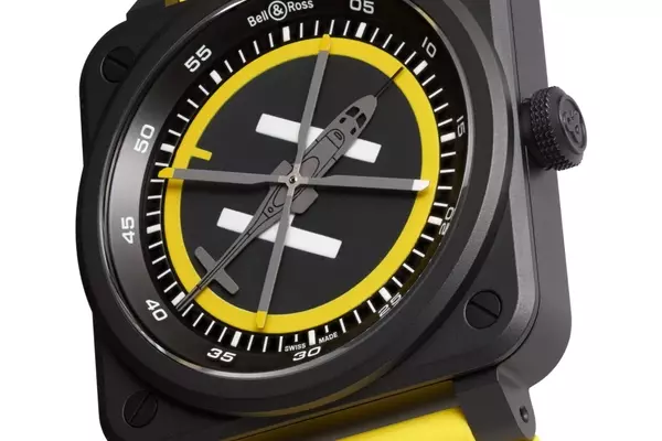 Bell & Ross Unveils Helicopter-Inspired BR-03 Helipad Watch