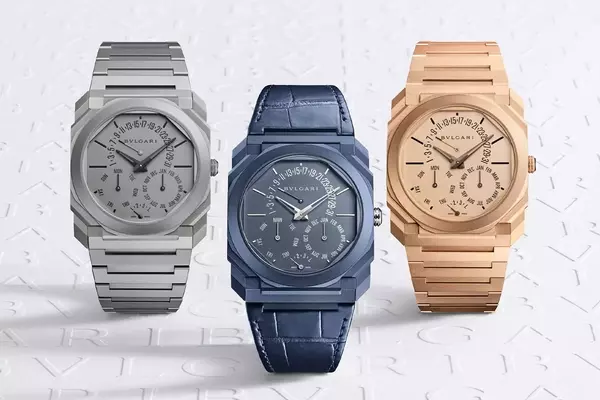 Bulgari Unveils Blue Titanium Octo Finissimo Perpetual Calendar