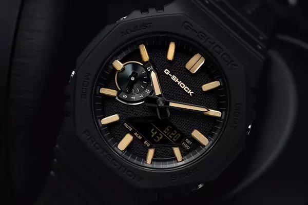 Casio G-SHOCK Luxe Black Collection: Elevated Octagonal Timepieces