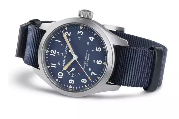 Hamilton Khaki Field Power Reserve 40mm Debuts New Green and Blue Dials