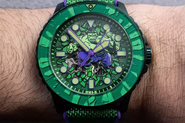 Fossil x Marvel Incredible Hulk Automatic Limited Edition Watch