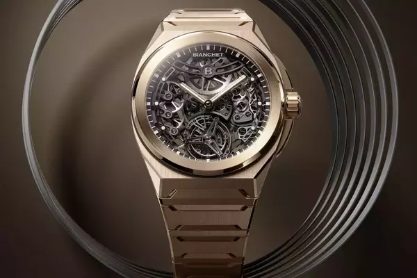 Bianchet Rotondo UltraFino Rose Gold: A Masterpiece of Contrasting Aesthetics