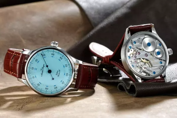 MeisterSinger Unveils First Colored Enamel Dial with Edition Unitas 1Z Blue