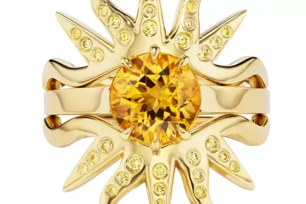 Meluzza's 'You Are My Sunshine' Collection: A Modern Take on Ancient Sun Motifs