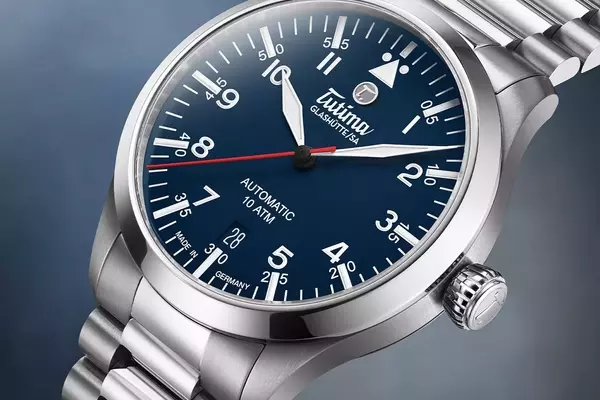 Tutima Unveils the Compact Flieger T5 Titanium Pilot's Watch