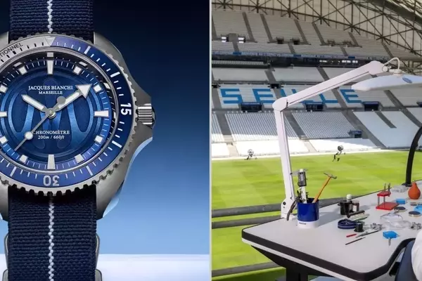 Olympique de Marseille and Jacques Bianchi Unveil Limited Edition Chronometer