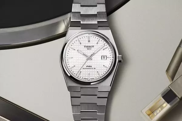 Tissot PRX 40mm Powermatic 80: New Mother-of-Pearl Dial Unveiled