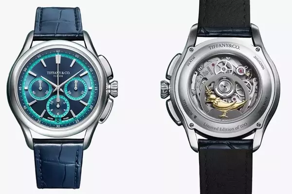 Tiffany & Co. Unveils New Limited-Edition Navy Blue Timer Chronograph in Titanium