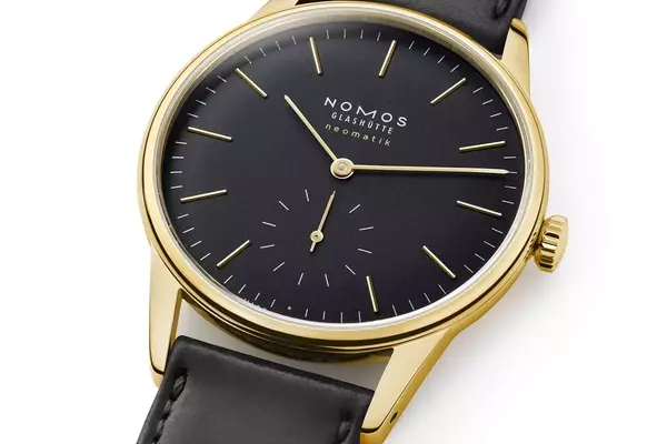 Nomos Orion Gold Neomatik "New Black" Edition: A Fusion of Classicism and Modernity