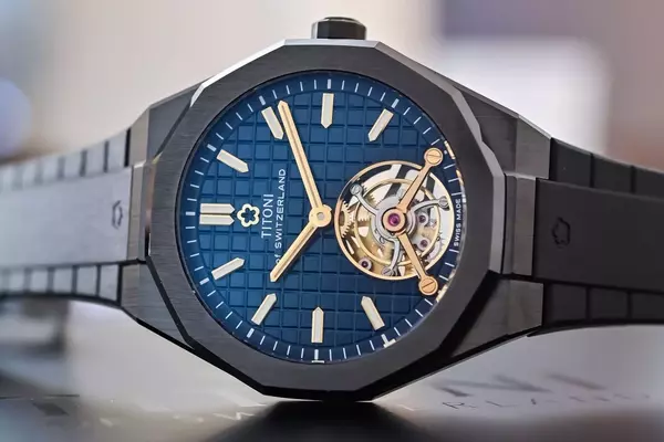 Titoni Enters High-End Sport Watch Segment with New Luxe Tourbillon Ceramic