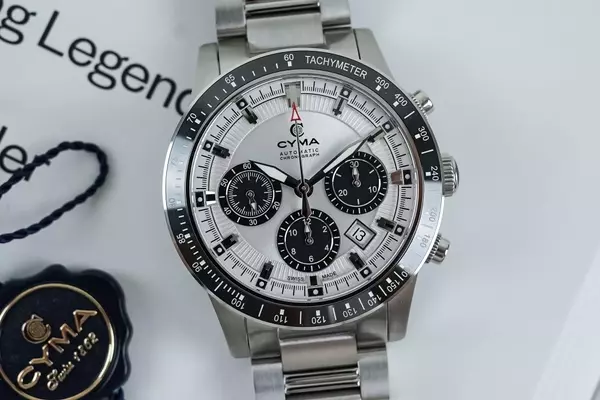 Cyma Grand Maestro Steel Cross Chronograph: A Blend of Heritage and Modern Design