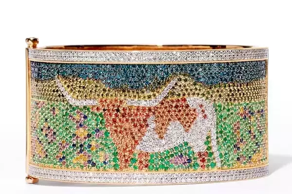 Grace Winfrey's Artistic Texas Hill Country Cuff
