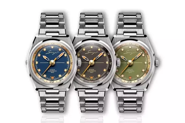 Singer Reimagined Unveils the 1970 DualTrack GMT Watch, Merging Vintage Aesthetics with Modern Horology