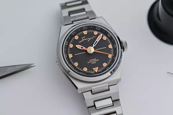 Singer Reimagined Unveils the 1970 DualTrack Watch Collection