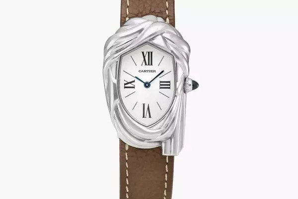 Rare White Gold Cartier Wristwatch Sells for Record $3.4 Million at Hong Kong Auction, Sparking Market Buzz