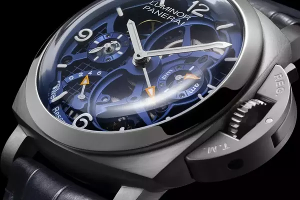 Panerai Unveils the Advanced Luminor Tourbillon GMT Titanio PAM01784