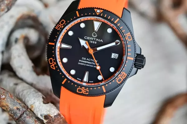 Certina DS Action Diver 38mm: A Fresh Take with PVD and Vibrant Accents