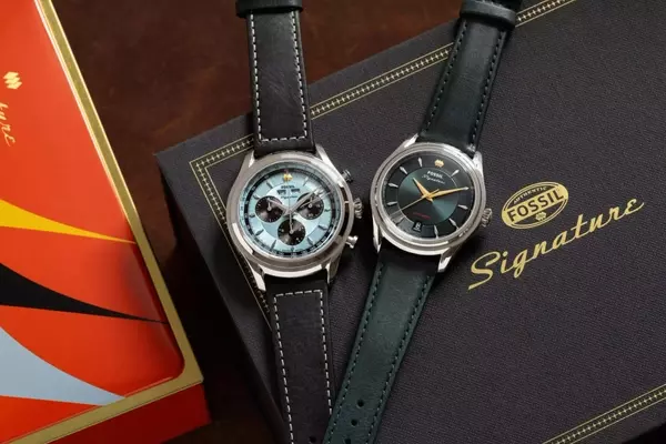 Fossil Introduces Swiss-Made CS-1 Collection with Mid-Century Modern Flair