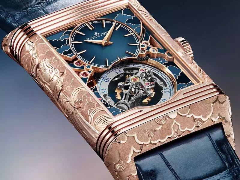 Jaeger-LeCoultre Unveils the Reverso Hybris Artistica Calibre 179 Pegasus with Gyrotourbillon
