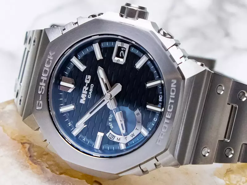 Casio G-Shock MR-G MRGB2100D-2A "Hanada-Iro": A New Era of Refined Durability
