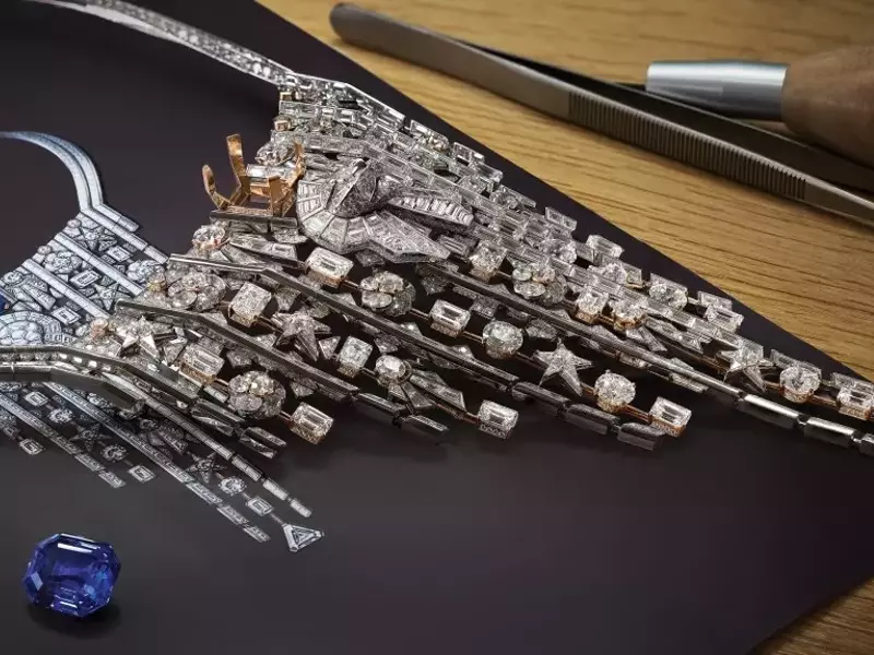 Chanel's New High-Jewelry Necklace Blends Iconic Motifs with a Rare Sri Lankan Sapphire
