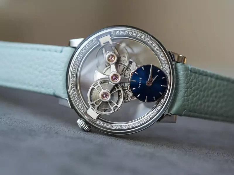 MB&F Unveils Dazzling SP One Pavée, a Diamond-Embellished Timepiece