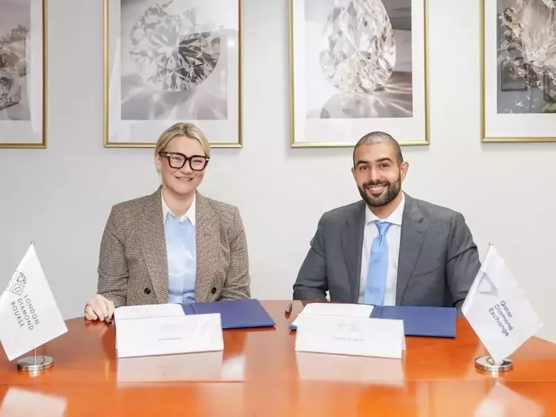 Qatar Diamond Exchange Forges Strategic Alliance with London Diamond Bourse